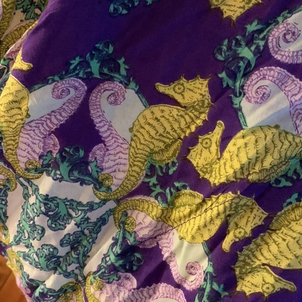 Anthropologie seahorse print dress new without tags